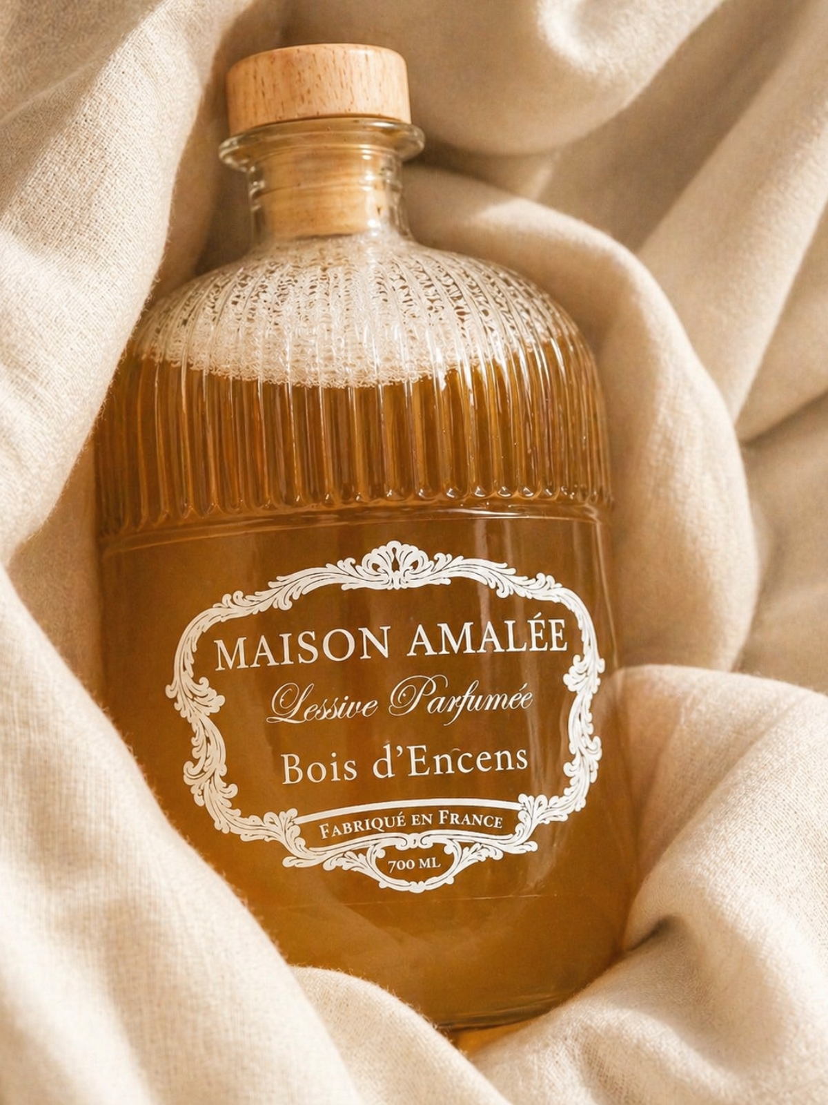 lessive parfumée bois d'encens