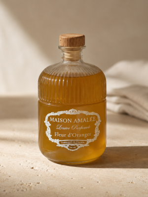 lessive parfumée fleur d'oranger